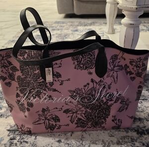 Victoria's Secret Pink Floral Tote Bag